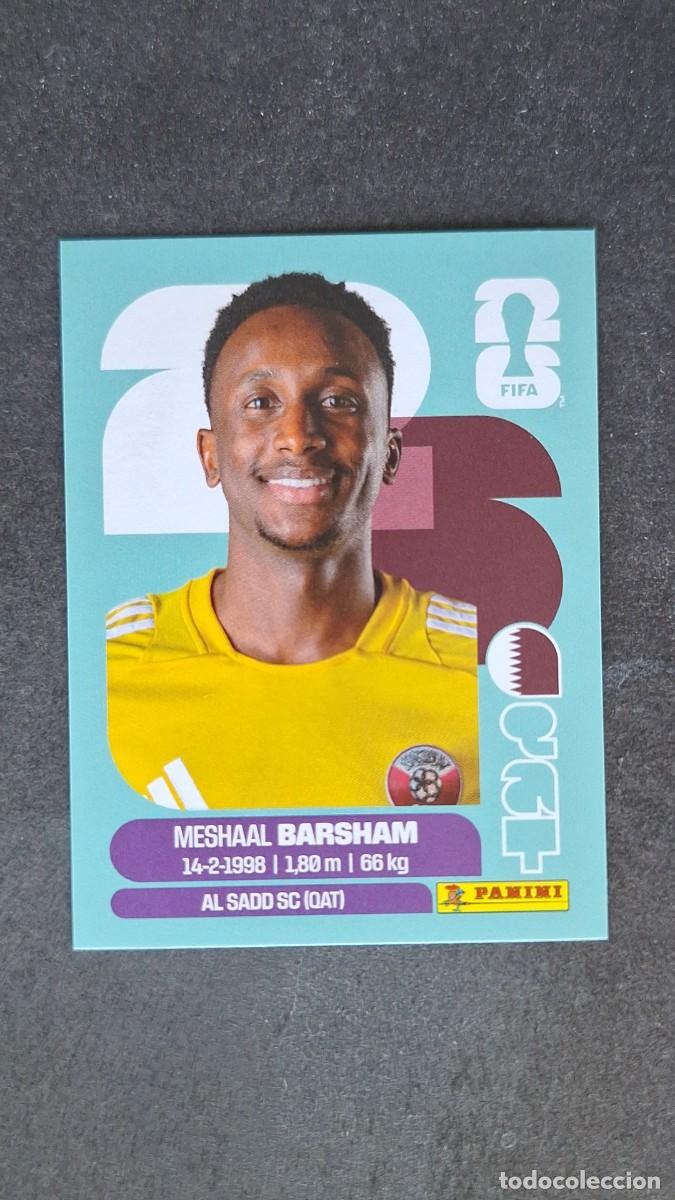 Figurine di Calcio: L1 BARSHAM SELECCION QATAR 2 MUNDIAL FIFA WORLD CUP 2026 PANINI NUNCA PEGADO SIN PEGAR