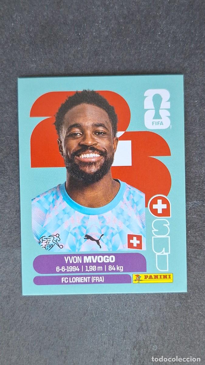 Cromos de F&uacute;tbol: L1 MVOGO SELECCION SUIZA 3 MUNDIAL FIFA WORLD CUP 2026 PANINI NUNCA PEGADO SIN PEGAR