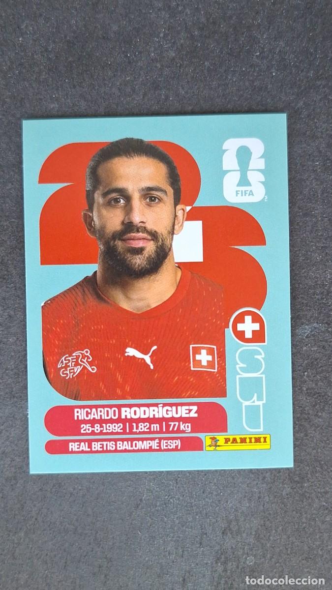 Cromos de F&uacute;tbol: L1 RICARDO RODRIGUEZ SELECCION SUIZA 5 MUNDIAL FIFA WORLD CUP 2026 PANINI NUNCA PEGADO SIN PEGAR