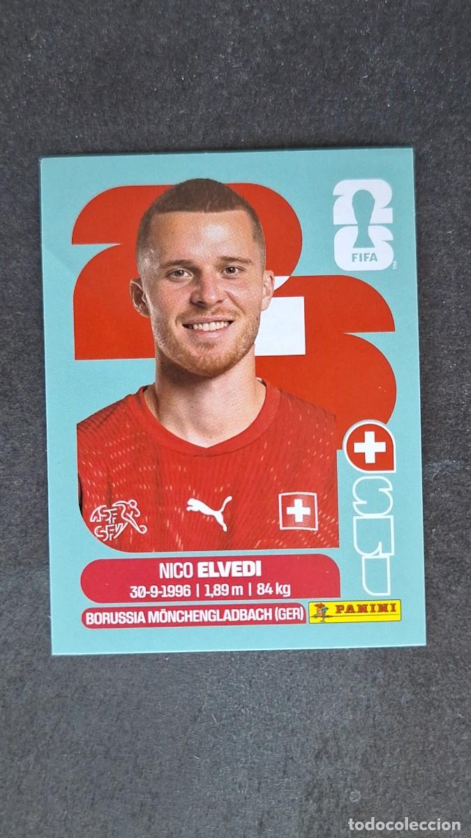 Cromos de F&uacute;tbol: L1 NICO ELVEDI SELECCION SUIZA 6 MUNDIAL FIFA WORLD CUP 2026 PANINI NUNCA PEGADO SIN PEGAR