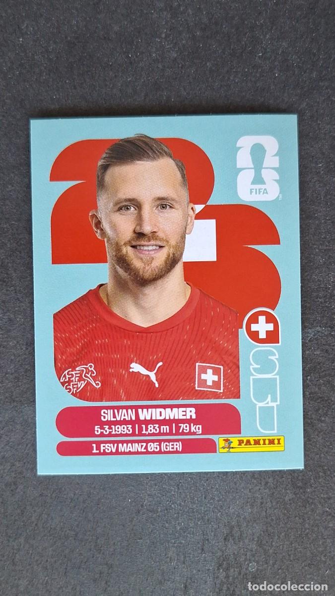 Cromos de F&uacute;tbol: L1 WIDMER SELECCION SUIZA 8 MUNDIAL FIFA WORLD CUP 2026 PANINI NUNCA PEGADO SIN PEGAR