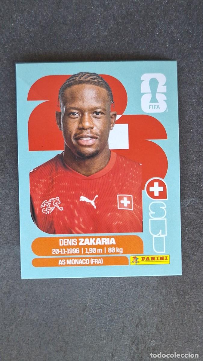 Cromos de F&uacute;tbol: L1 ZAKARIA SELECCION SUIZA 10 MUNDIAL FIFA WORLD CUP 2026 PANINI NUNCA PEGADO SIN PEGAR