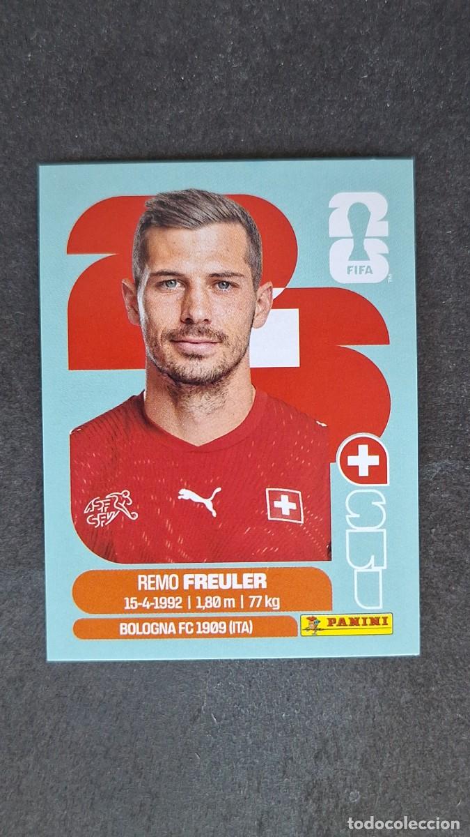 Cromos de F&uacute;tbol: L1 FREULER SELECCION SUIZA 11 MUNDIAL FIFA WORLD CUP 2026 PANINI NUNCA PEGADO SIN PEGAR
