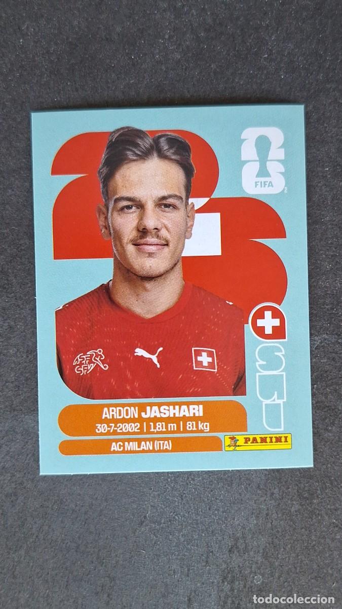 Cromos de F&uacute;tbol: L1 JASHARI SELECCION SUIZA 14 MUNDIAL FIFA WORLD CUP 2026 PANINI NUNCA PEGADO SIN PEGAR