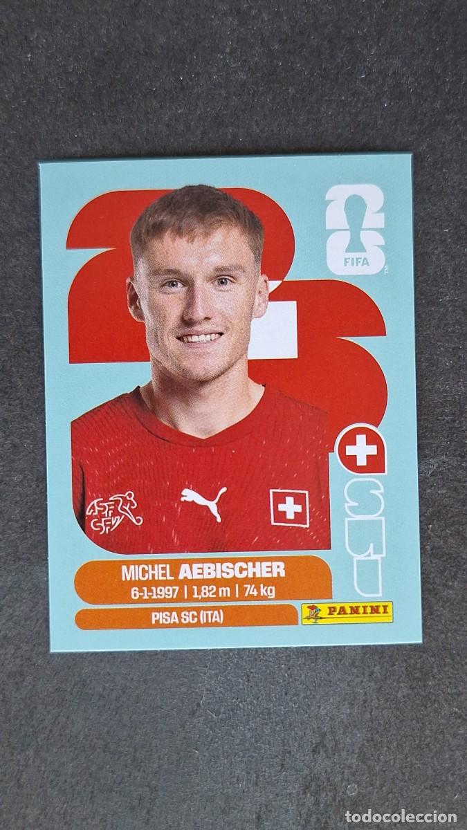 Cromos de F&uacute;tbol: L1 AEBISCHER SELECCION SUIZA 16 MUNDIAL FIFA WORLD CUP 2026 PANINI NUNCA PEGADO SIN PEGAR