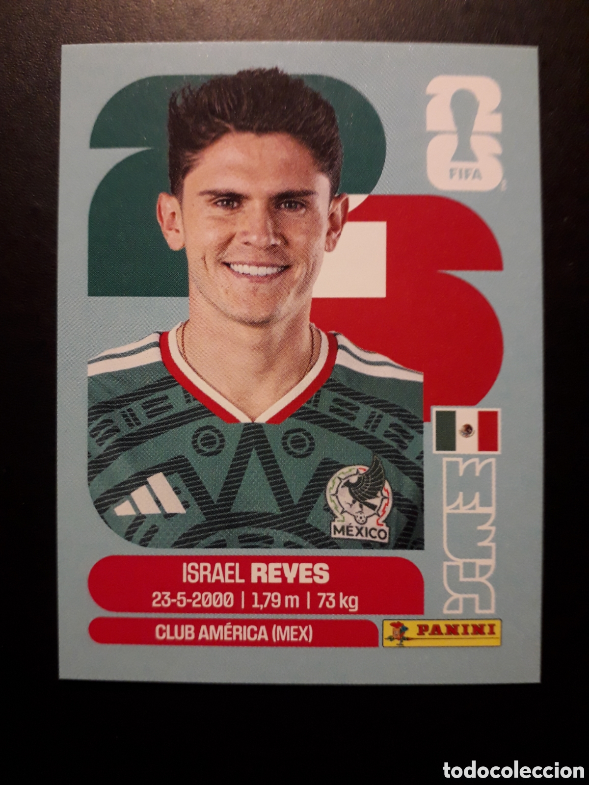 Cromos de F&uacute;tbol: REYES M&Eacute;XICO MEX 7 MUNDIAL F&Uacute;TBOL 2026 FIFA WORLD CUP PANINI SIN PEGAR PEDIDO M&Iacute;NIMO 3&euro;