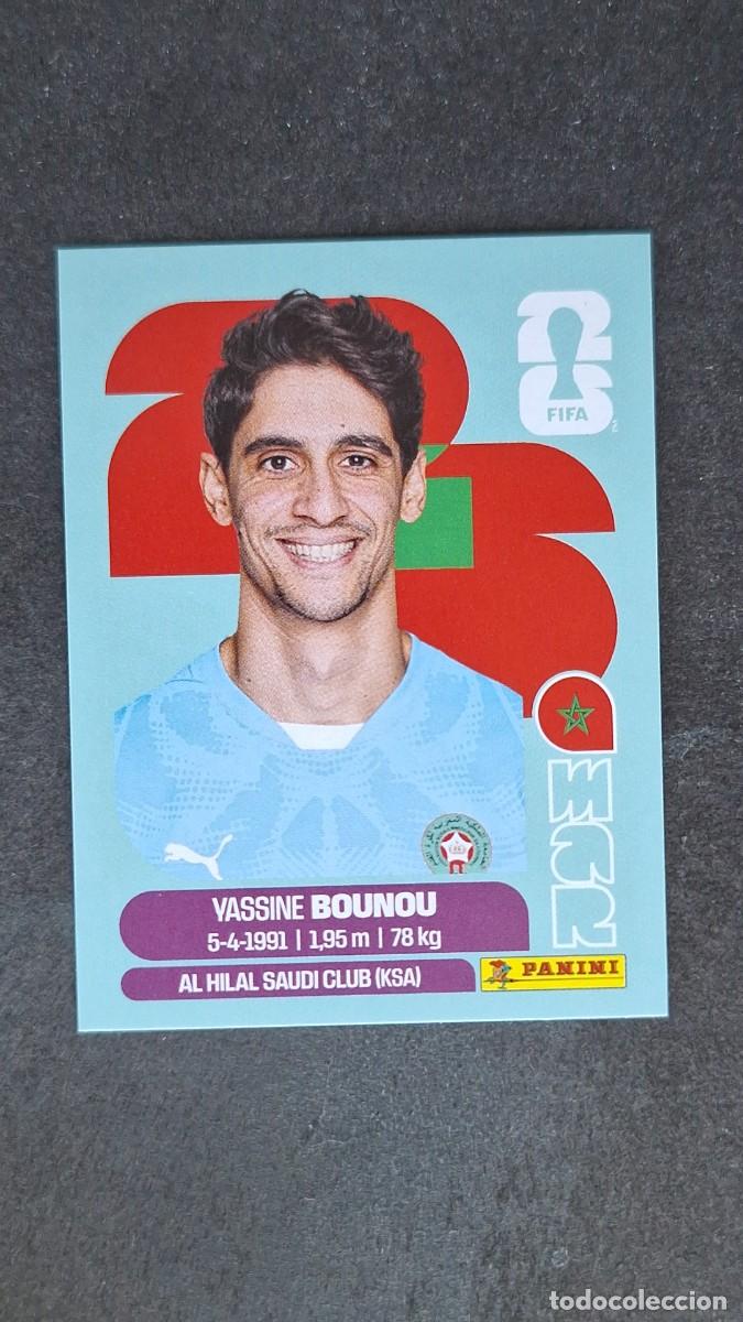 Cromos de F&uacute;tbol: L1 BOUNOU SELECCION MARRUECOS 2 MUNDIAL FIFA WORLD CUP 2026 PANINI NUNCA PEGADO SIN PEGAR