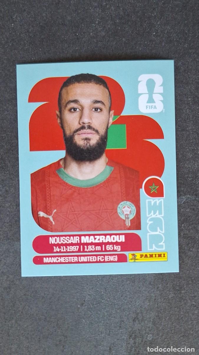 Cromos de F&uacute;tbol: L1 MAZRAOUI SELECCION MARRUECOS 5 MUNDIAL FIFA WORLD CUP 2026 PANINI NUNCA PEGADO SIN PEGAR