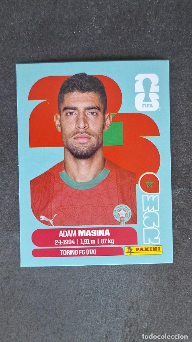 Cromos de F&uacute;tbol: L1 MASINA SELECCION MARRUECOS 9 MUNDIAL FIFA WORLD CUP 2026 PANINI NUNCA PEGADO SIN PEGAR