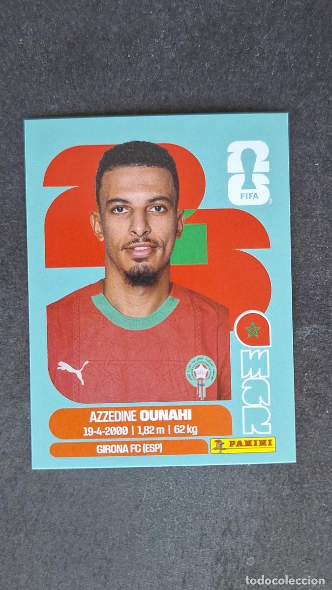 Cromos de F&uacute;tbol: L1 OUNAHI SELECCION MARRUECOS 11 MUNDIAL FIFA WORLD CUP 2026 PANINI NUNCA PEGADO SIN PEGAR