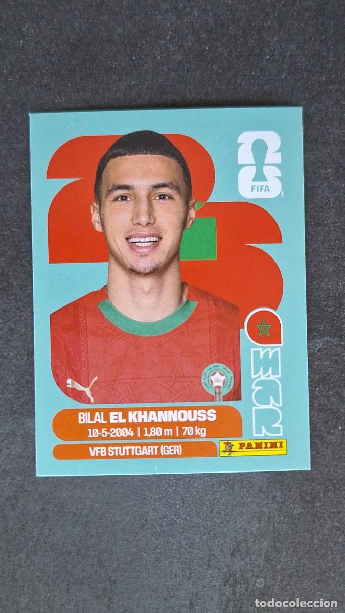 Cromos de F&uacute;tbol: L1 EL KHANNOUSS SELECCION MARRUECOS 14 MUNDIAL FIFA WORLD CUP 2026 PANINI NUNCA PEGADO SIN PEGAR