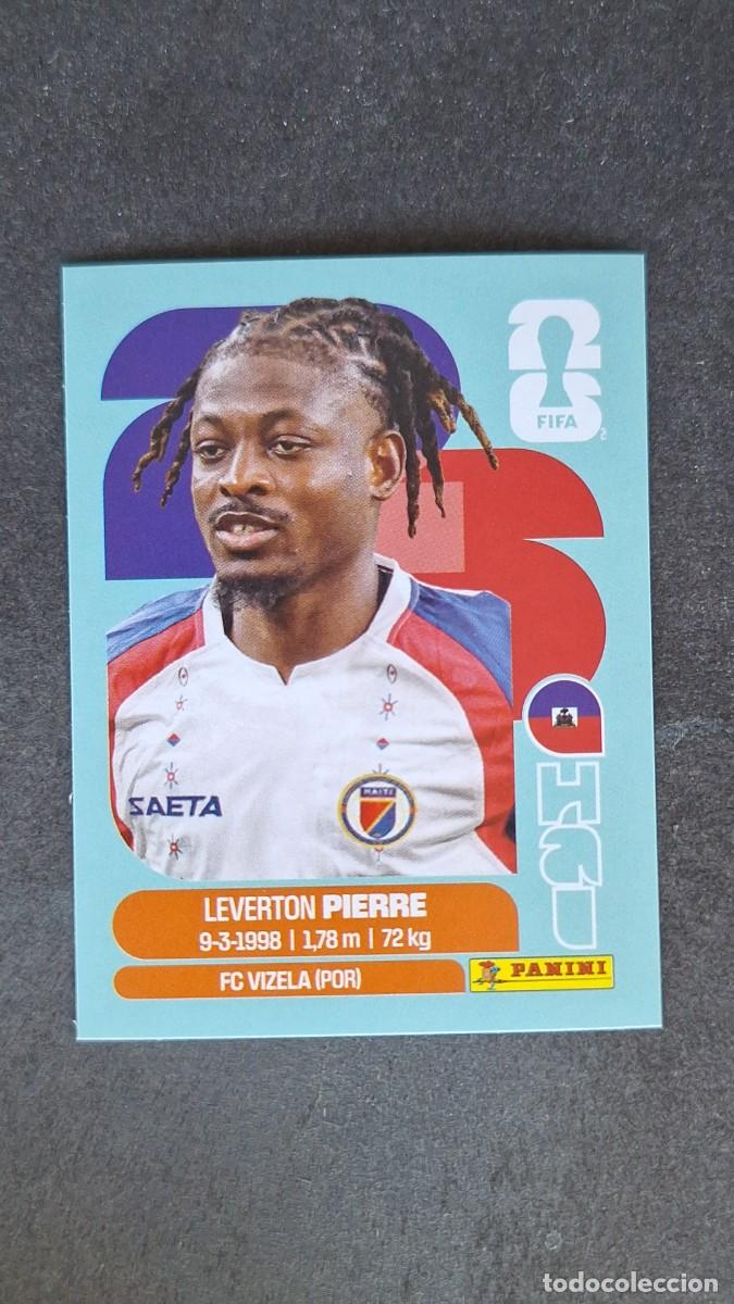 Cromos de F&uacute;tbol: L1 PIERRE SELECCION HAITI 10 MUNDIAL FIFA WORLD CUP 2026 PANINI NUNCA PEGADO SIN PEGAR