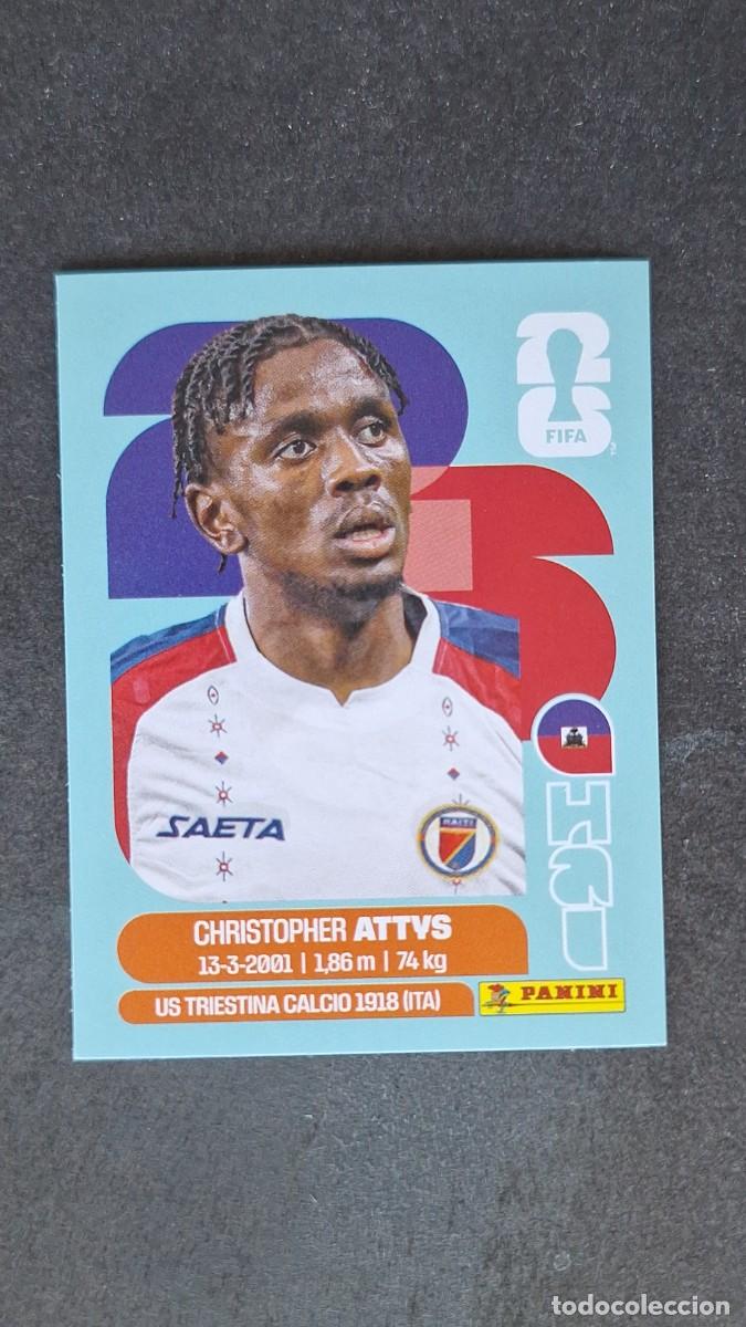 Cromos de F&uacute;tbol: L1 ATTYS SELECCION HAITI 14 MUNDIAL FIFA WORLD CUP 2026 PANINI NUNCA PEGADO SIN PEGAR