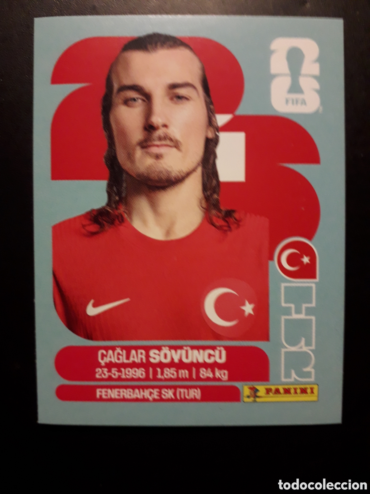 Cromos de F&uacute;tbol: S&Ouml;Y&Uuml;NC&Uuml; TURQU&Iacute;A TUR 6 MUNDIAL F&Uacute;TBOL 2026 FIFA WORLD CUP PANINI SIN PEGAR PEDIDO M&Iacute;NIMO 3&euro;