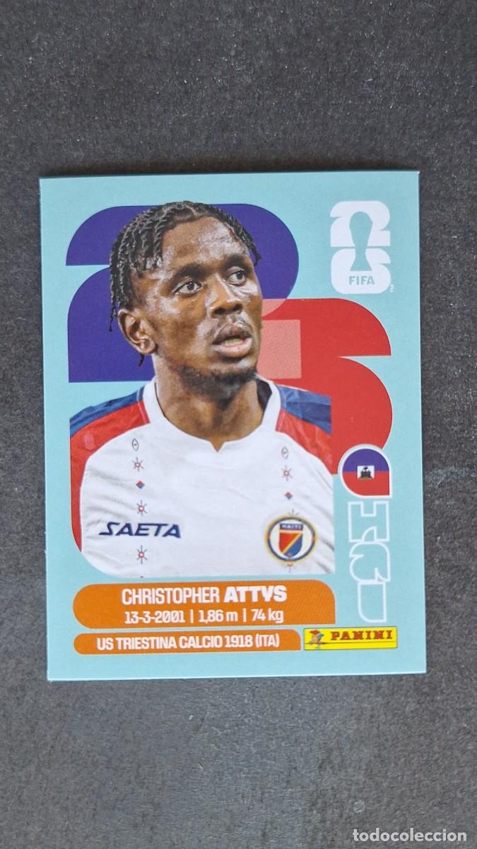 Cromos de F&uacute;tbol: L1 ATTYS SELECCION HAITI 14 MUNDIAL FIFA WORLD CUP 2026 PANINI NUNCA PEGADO SIN PEGAR