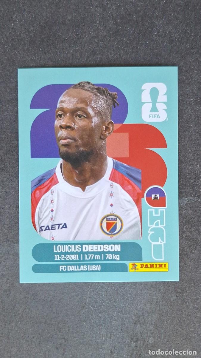 Cromos de F&uacute;tbol: L1 DEEDSON SELECCION HAITI 19 MUNDIAL FIFA WORLD CUP 2026 PANINI NUNCA PEGADO SIN PEGAR