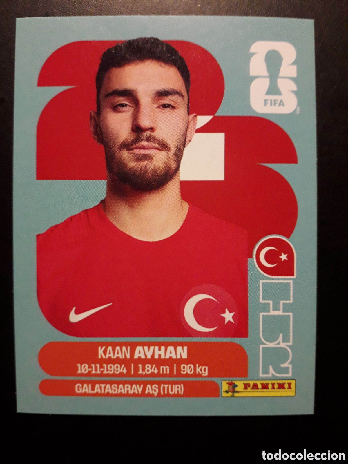 Cromos de Futebol: AVHAN TURQU&Iacute;A TUR 9 MUNDIAL F&Uacute;TBOL 2026 FIFA WORLD CUP PANINI SIN PEGAR PEDIDO M&Iacute;NIMO 3&euro;