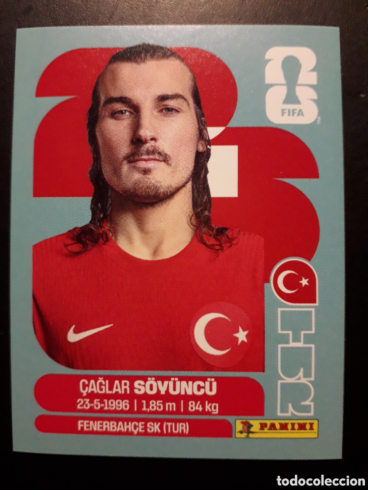 Cromos de F&uacute;tbol: S&Ouml;Y&Uuml;NC&Uuml; TURQU&Iacute;A TUR 6 MUNDIAL F&Uacute;TBOL 2026 FIFA WORLD CUP PANINI SIN PEGAR PEDIDO M&Iacute;NIMO 3&euro;