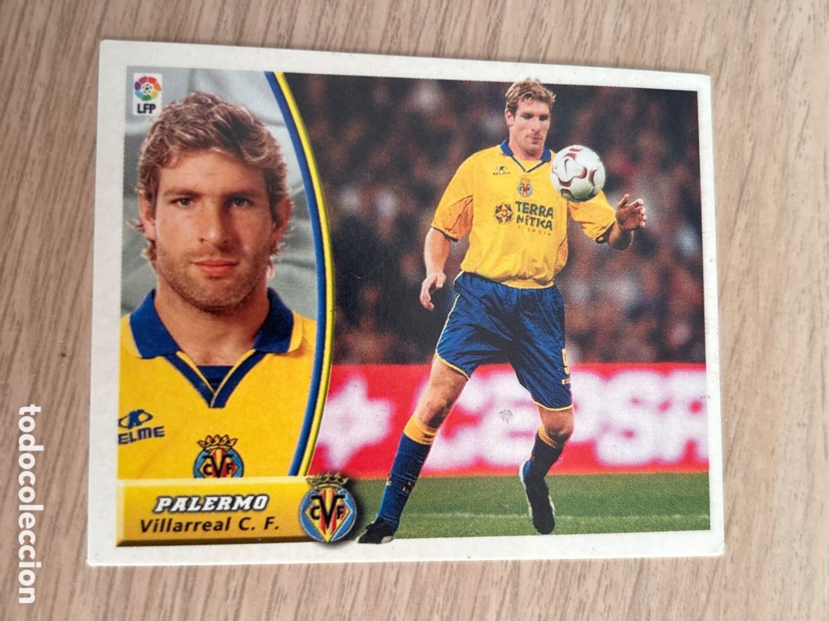 Cromos de F&uacute;tbol: PALERMO VILLARREAL BAJA LIGA ESTE 2003 2004 03 04 NUNCA PEGADO SIN PEGAR