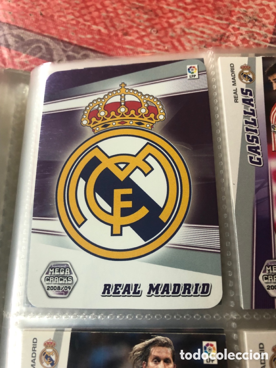 Cromos de F&uacute;tbol: Megacracks 2008 2009 escudo real Madrid 145