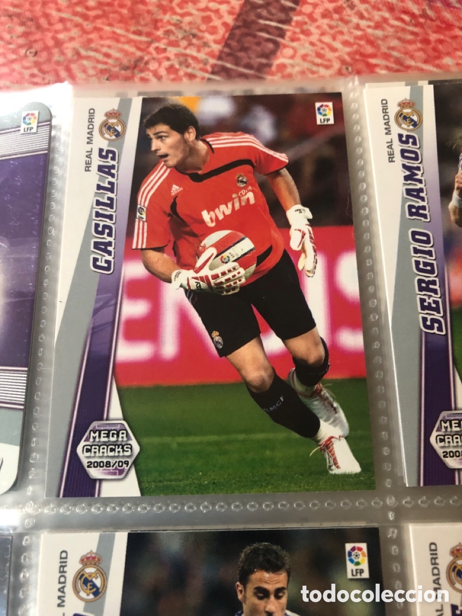 Cromos de F&uacute;tbol: Megacracks 2008 2009 casillas 146 real Madrid