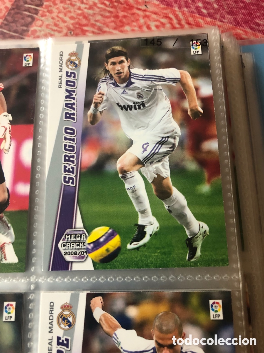 Cromos de F&uacute;tbol: Megacracks 2008 2009 Sergio Ramos 147 real Madrid