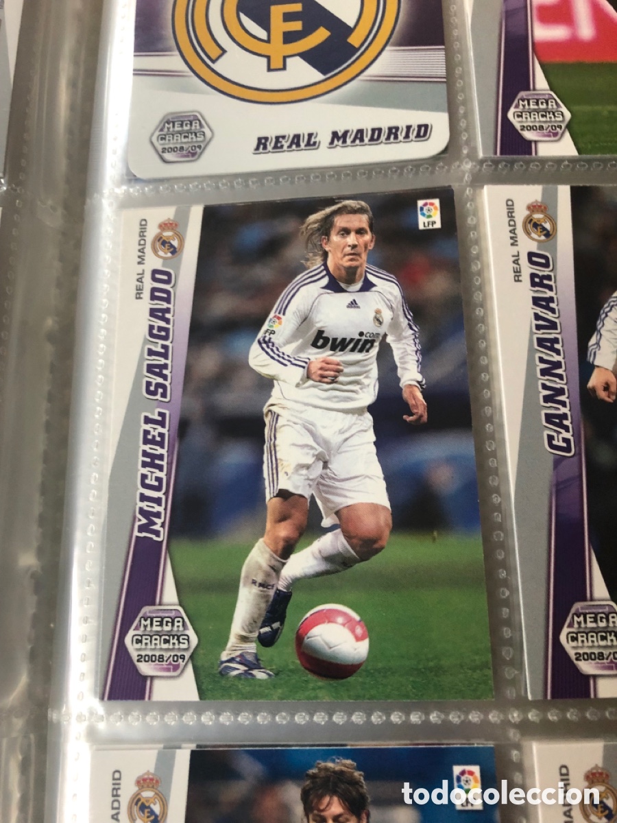 Cromos de F&uacute;tbol: Megacracks 2008 2009 Michael Salgado 148 bis real Madrid