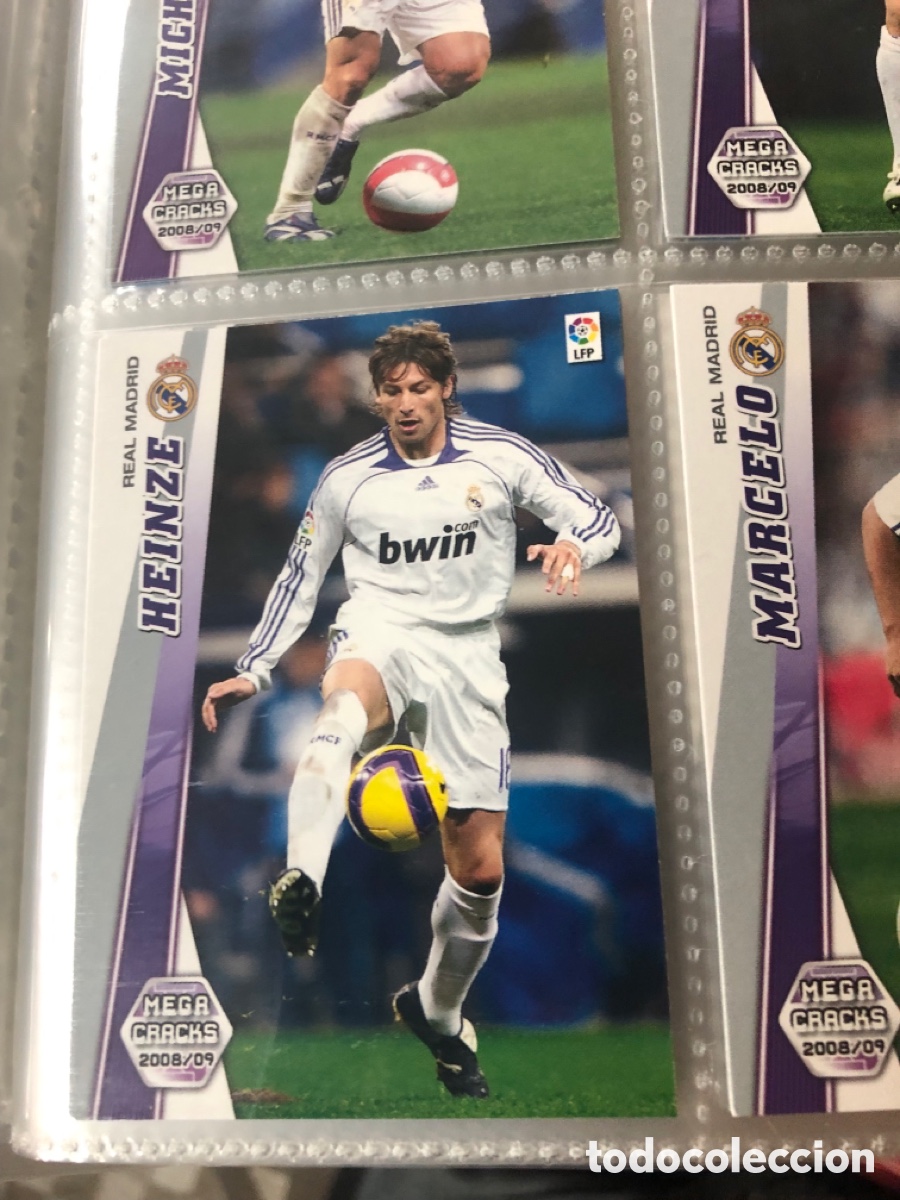 Football Stickers: Megacracks 2008 2009 heinze 151 real Madrid