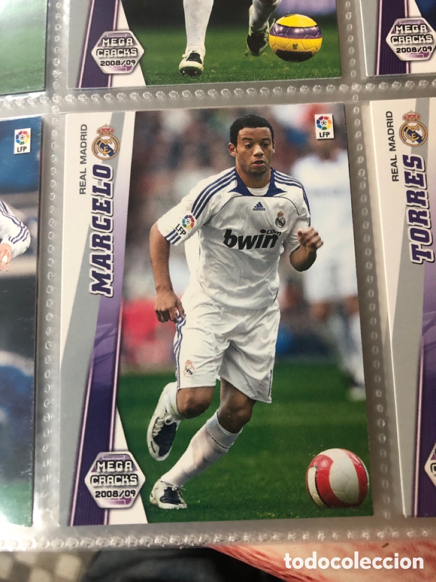 Figurine di Calcio: Megacracks 2008 2009 Marcelo 152 real Madrid
