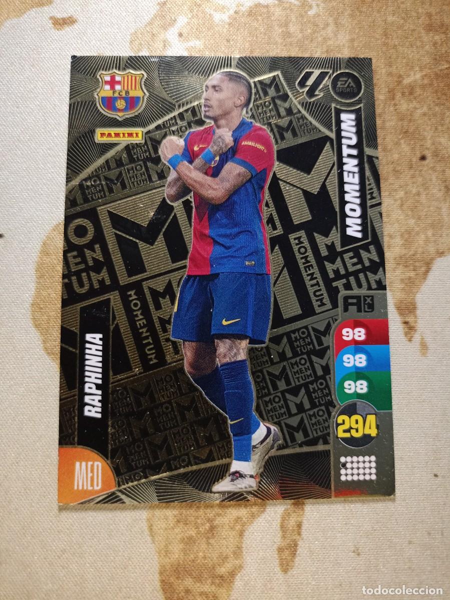 Football Stickers: # Momentum RAPHINHA Adrenalyn 2024-25