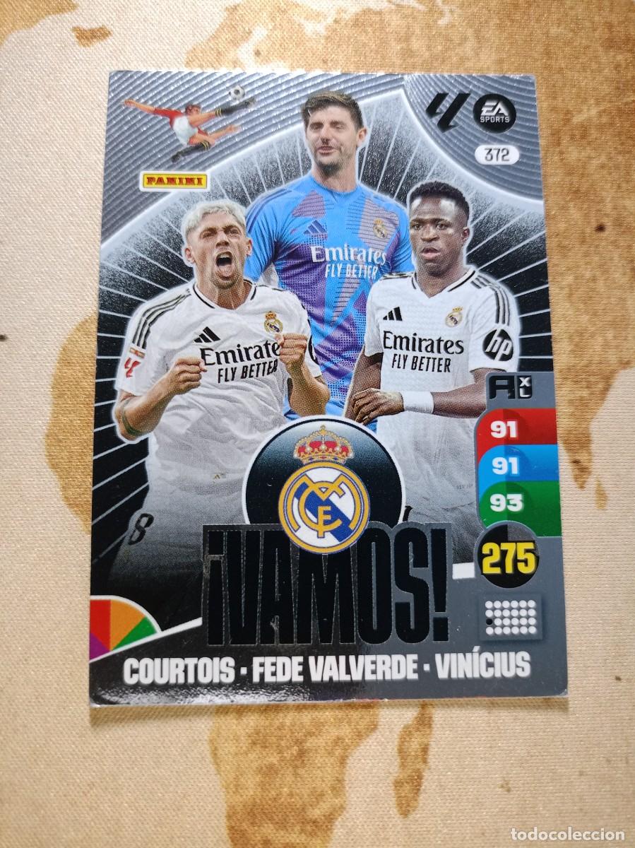 Fu&szlig;ball-Sticker: # Vamos 372 REAL MADRID Adrenalyn 2024-25