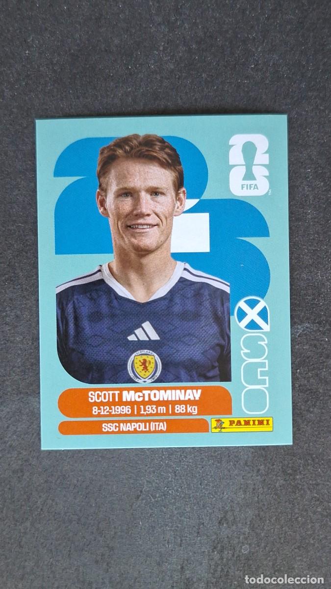 Fu&szlig;ball-Sticker: L1 McTOMINAV SELECCION ESCOCIA 11 MUNDIAL FIFA WORLD CUP 2026 PANINI NUNCA PEGADO SIN PEGAR
