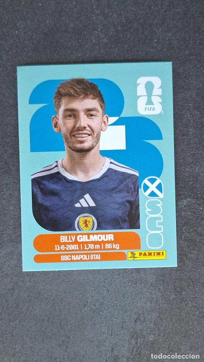 Cartes &agrave; collectionner de Football: L1 GILMOUR SELECCION ESCOCIA 12 MUNDIAL FIFA WORLD CUP 2026 PANINI NUNCA PEGADO SIN PEGAR