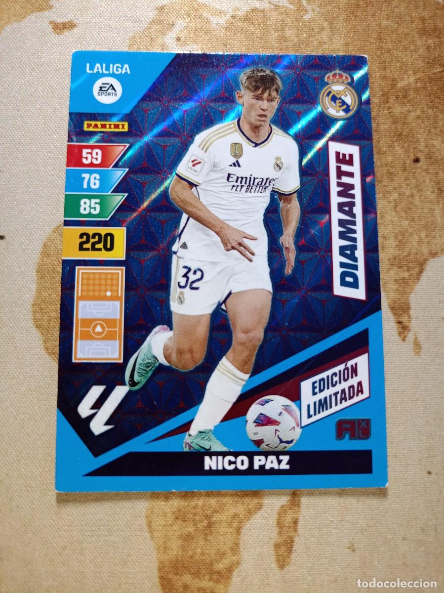 Cartes &agrave; collectionner de Football: # Diamante Edici&oacute;n Limitada NICO PAZ Adrenalyn 2023-24