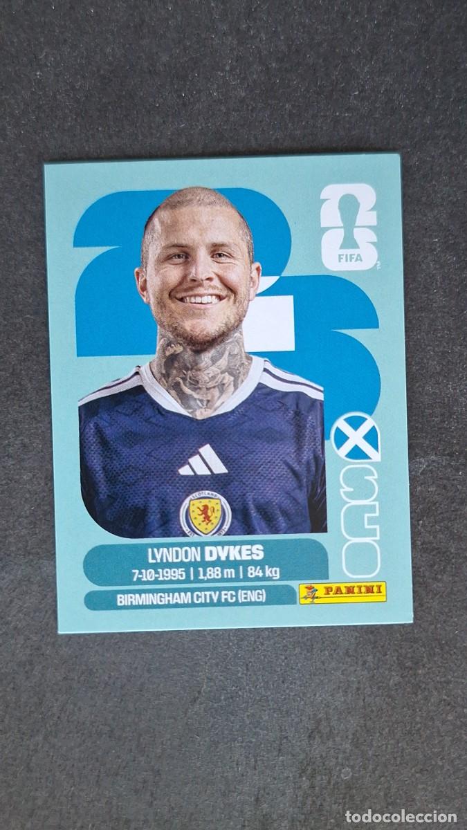 Cartes &agrave; collectionner de Football: L1 DYKES SELECCION ESCOCIA 18 MUNDIAL FIFA WORLD CUP 2026 PANINI NUNCA PEGADO SIN PEGAR