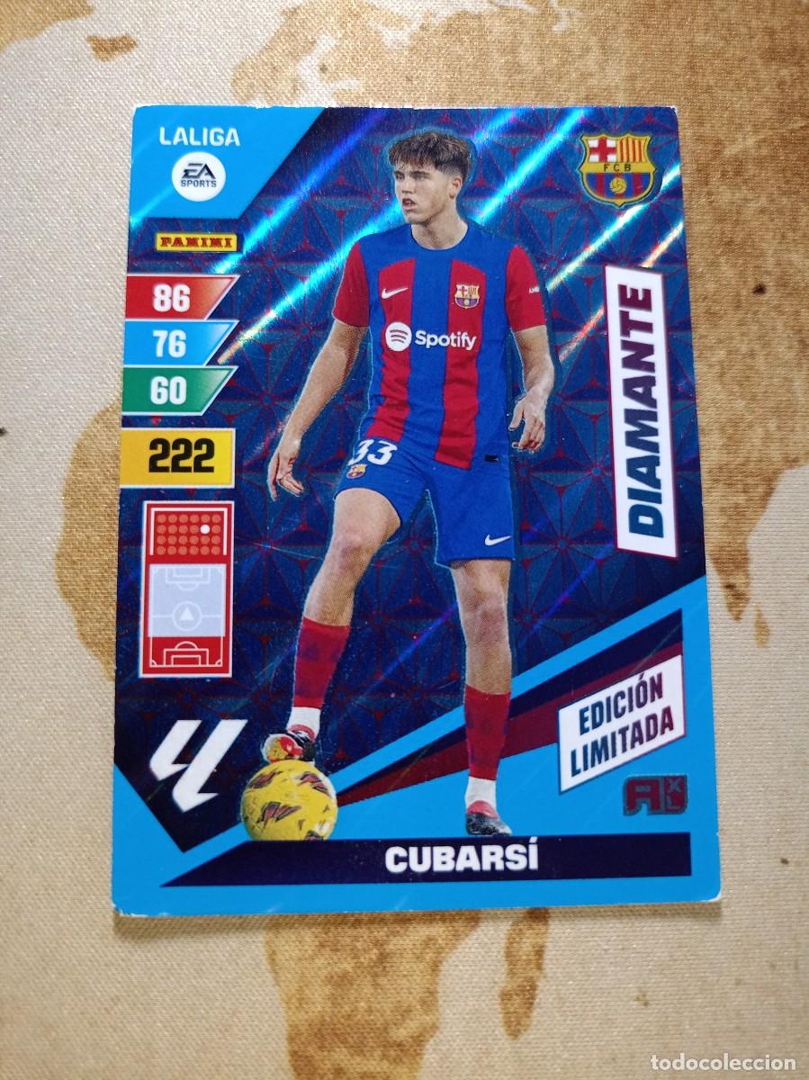 Cromos de F&uacute;tbol: # Diamante Edici&oacute;n Limitada CUBARSI Adrenalyn 2023-24
