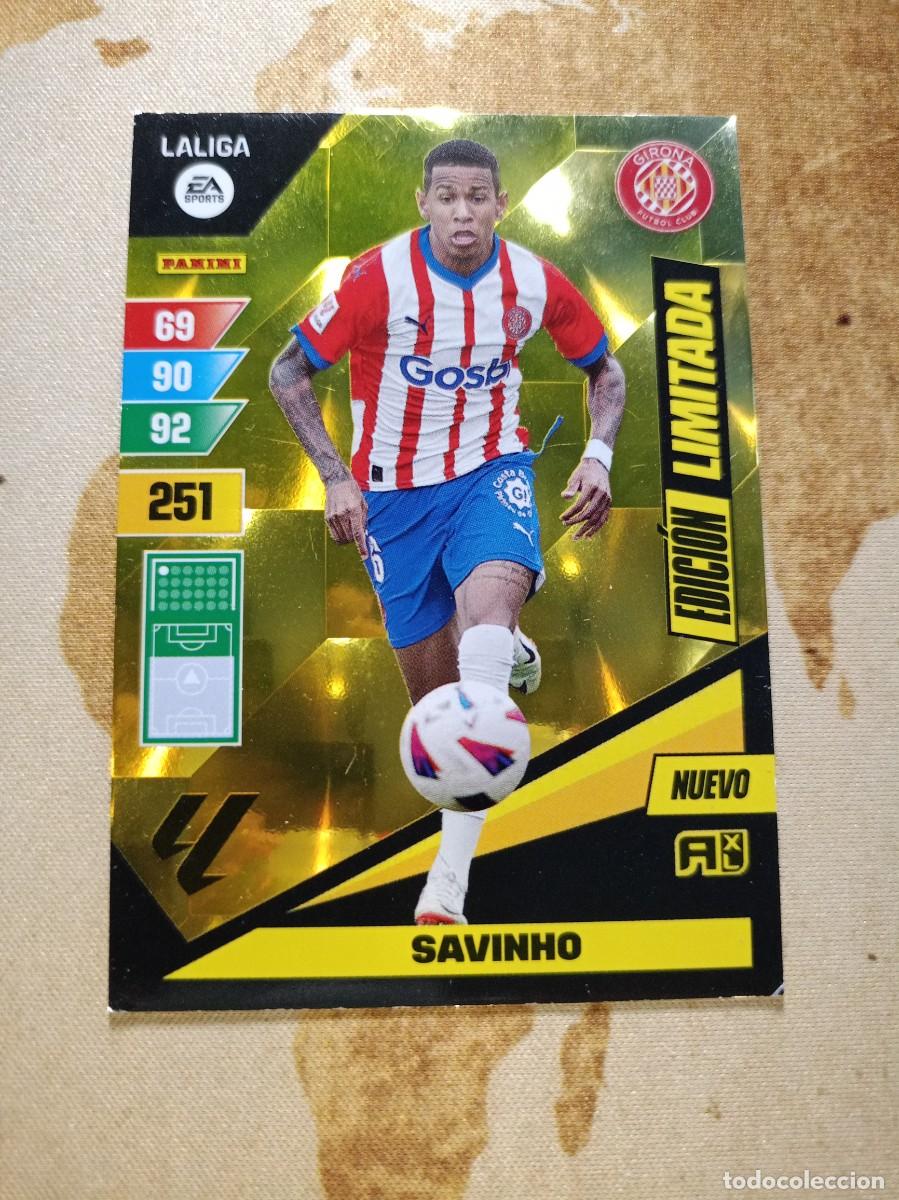 Cromos de F&uacute;tbol: # Edici&oacute;n Limitada SAVINHO Adrenalyn 2023-24