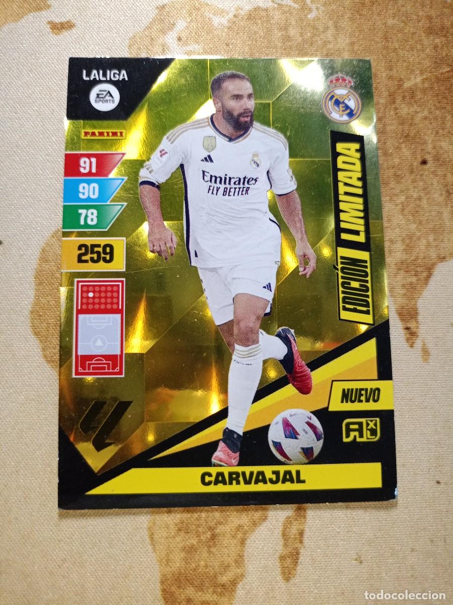 Cromos de F&uacute;tbol: # Edici&oacute;n Limitada CARVAJAL Adrenalyn 2023-24