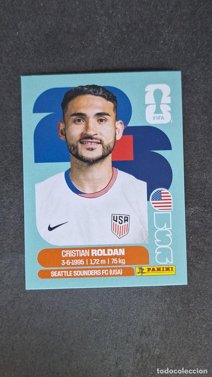 Cromos de F&uacute;tbol: L1 ROLDAN SELECCION USA 11 MUNDIAL FIFA WORLD CUP 2026 PANINI NUNCA PEGADO SIN PEGAR