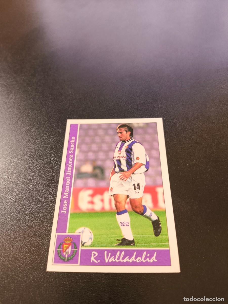 Football Stickers: 324 Chema REAL VALLADOLID MUNDICROMO FICHAS LIGA 2001 2002 01 02 NO PANINI ESTE