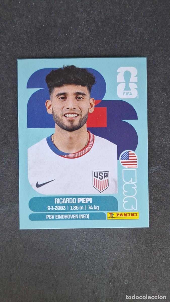 Football Stickers: L1 PEPI SELECCION USA 18 MUNDIAL FIFA WORLD CUP 2026 PANINI NUNCA PEGADO SIN PEGAR