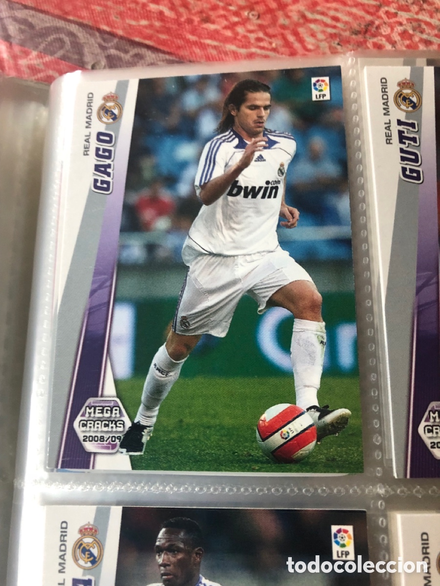 Football Stickers: Megacracks 2008 2009 gago 154 real Madrid