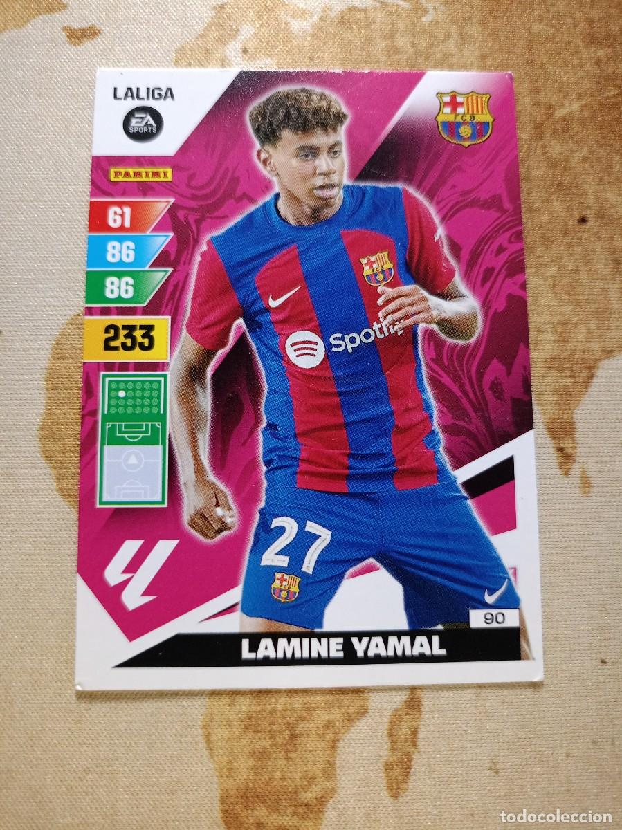 Football Stickers: # Barcelona 90 LAMINE YAMAL Adrenalyn 2023-24