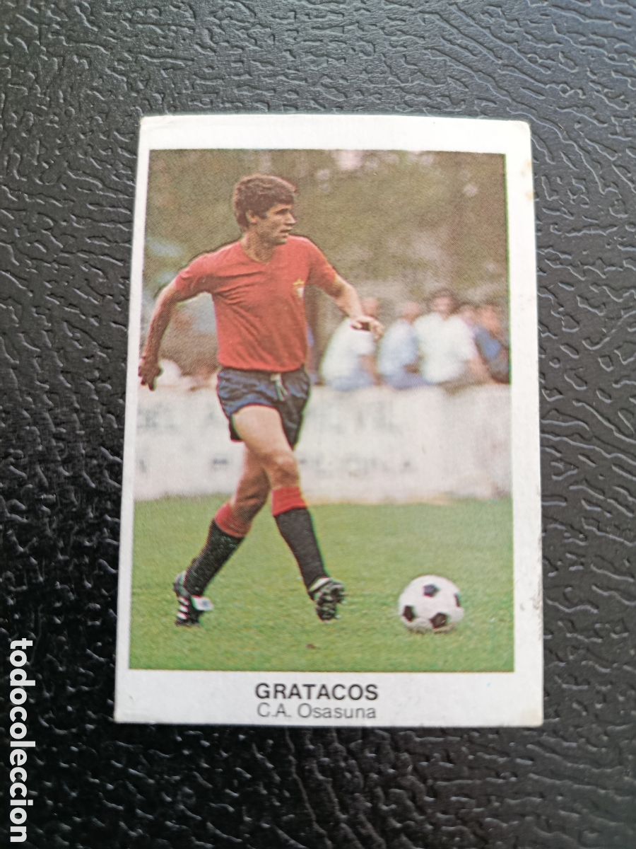 Cromos de F&uacute;tbol: GRATACOS OSASUNA CANO 1983 1984 CROMO FUTBOL LIGA 83 84 - NUNCA PEGADO FICHAJE 27