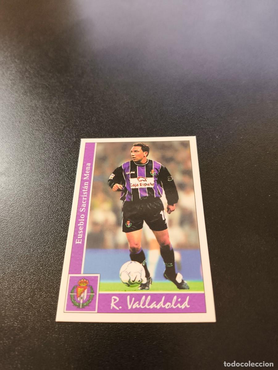 Cromos de F&uacute;tbol: 329 Eusebio REAL VALLADOLID MUNDICROMO FICHAS LIGA 2001 2002 01 02 NO PANINI ESTE