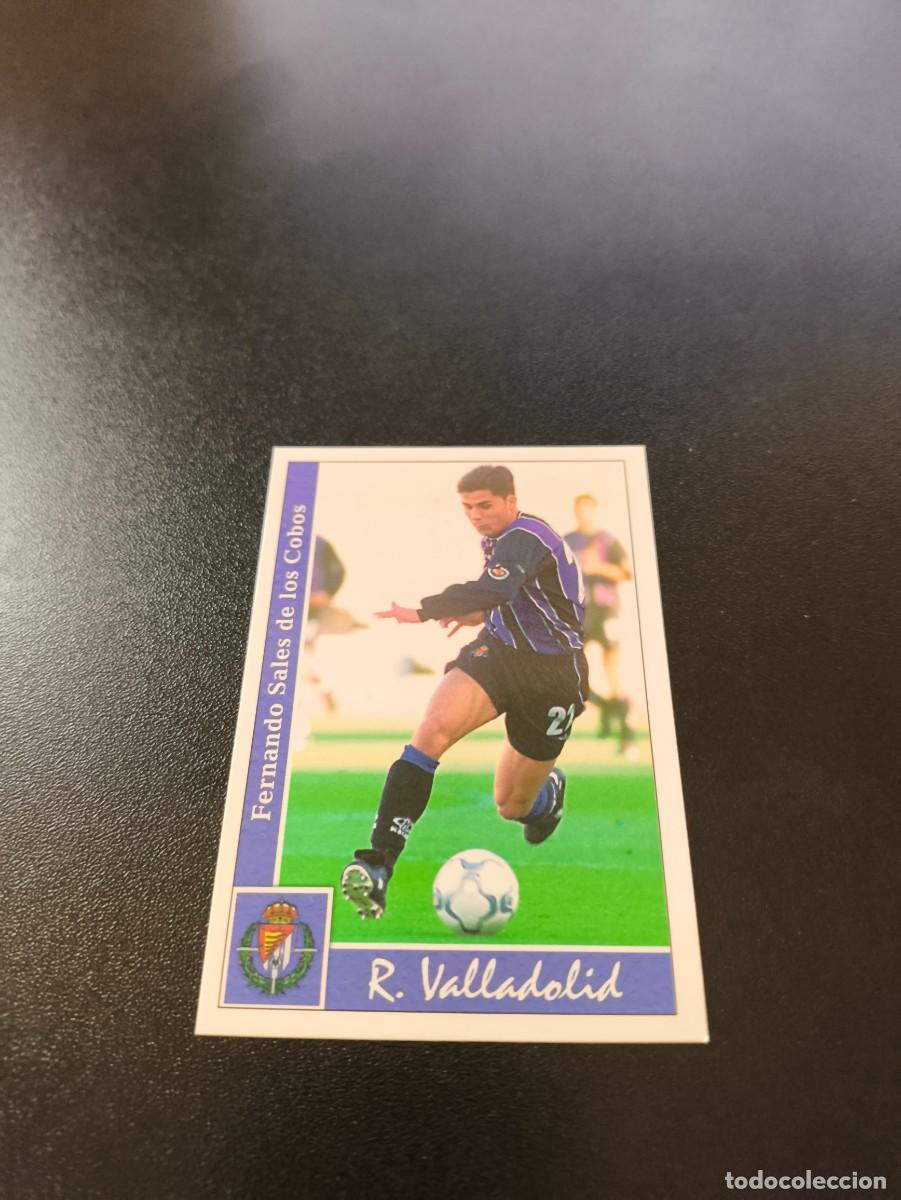 Cromos de F&uacute;tbol: 332 Fernando Sales REAL VALLADOLID MUNDICROMO FICHAS LIGA 2001 2002 01 02 NO PANINI ESTE