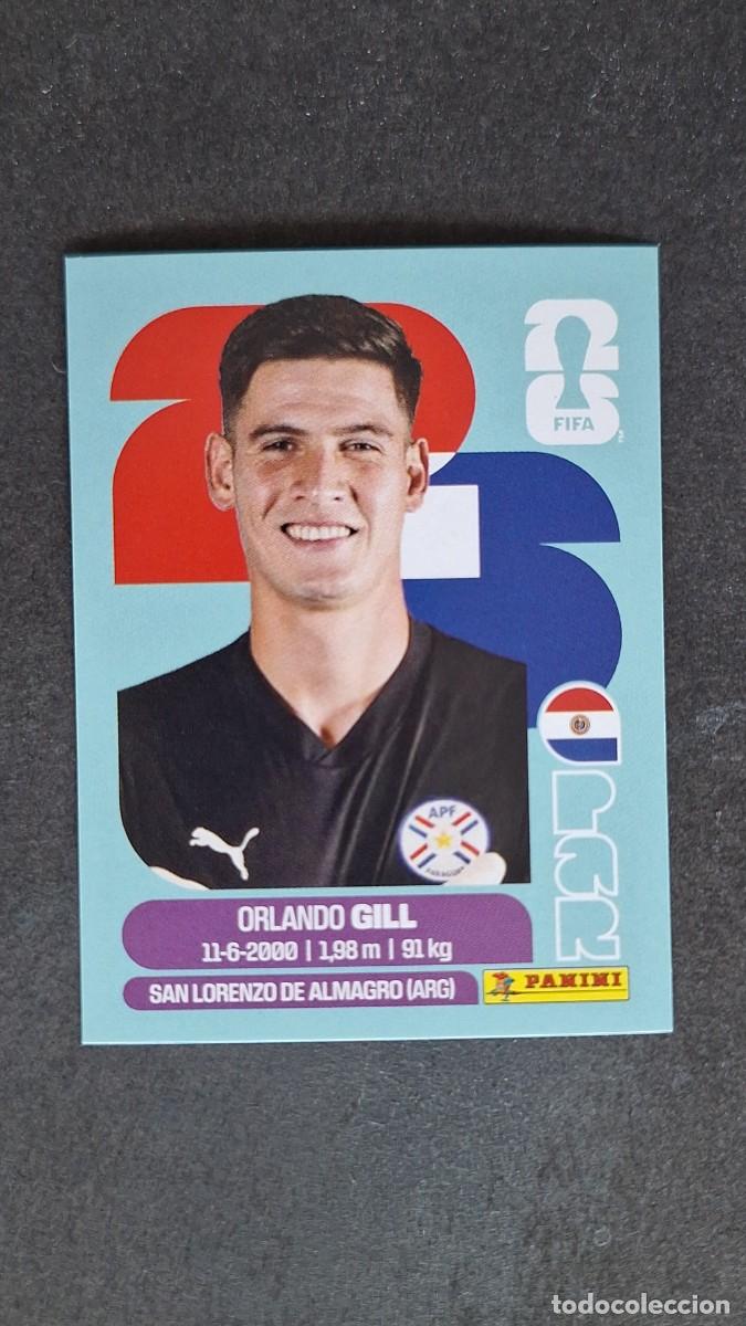 Cromos de F&uacute;tbol: L1 GILL SELECCION PARAGUAY 3 MUNDIAL FIFA WORLD CUP 2026 PANINI NUNCA PEGADO SIN PEGAR