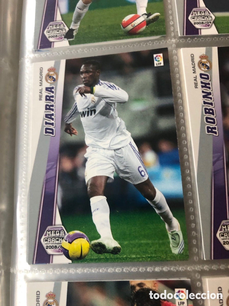 Cromos de F&uacute;tbol: Megacracks 2008 2009 diarra 157 real Madrid