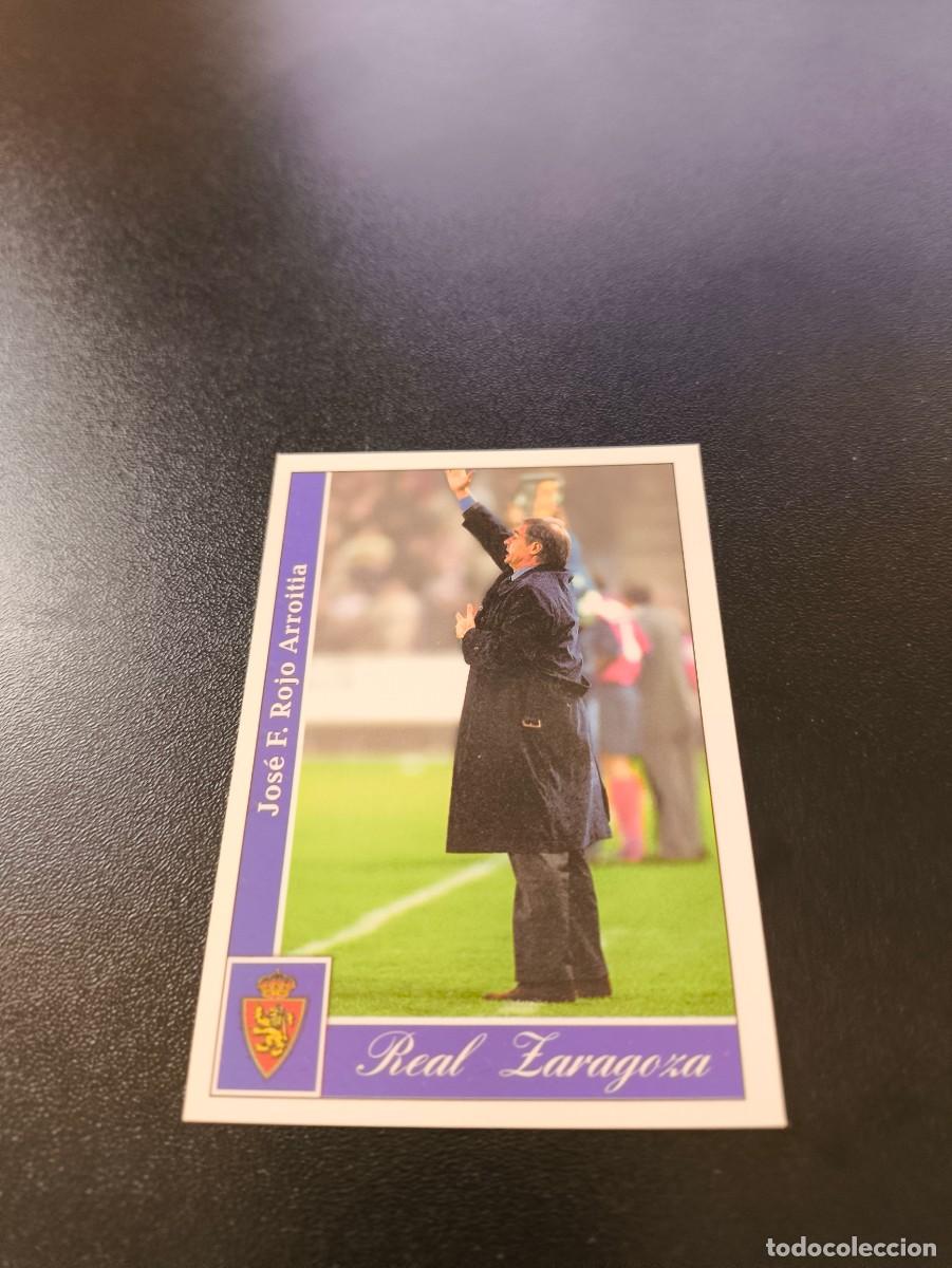 Cromos de F&uacute;tbol: 338 Txetxu Rojo CORREGIDO REAL ZARAGOZA MUNDICROMO FICHAS LIGA 2001 2002 01 02 NO PANINI ESTE