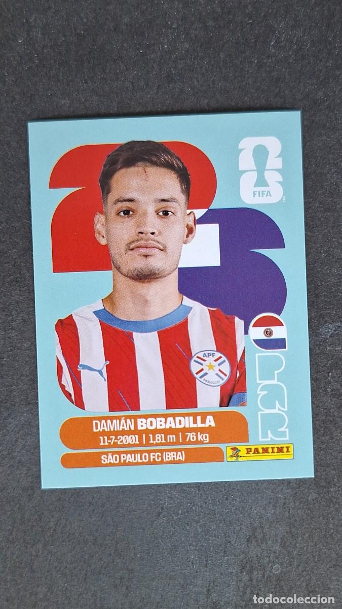 Cromos de F&uacute;tbol: L1 BOBADILLA SELECCION PARAGUAY 11 MUNDIAL FIFA WORLD CUP 2026 PANINI NUNCA PEGADO SIN PEGAR